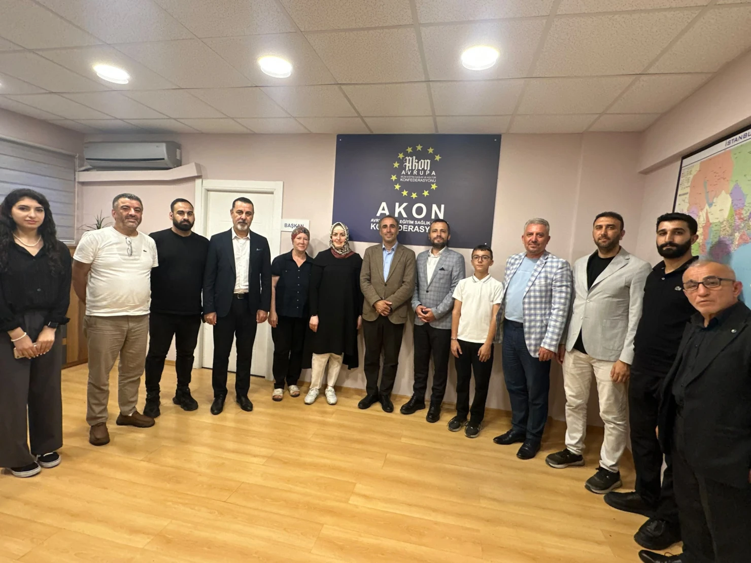 Congratulatory Visit from Celal Fırat to AKON Headquarters